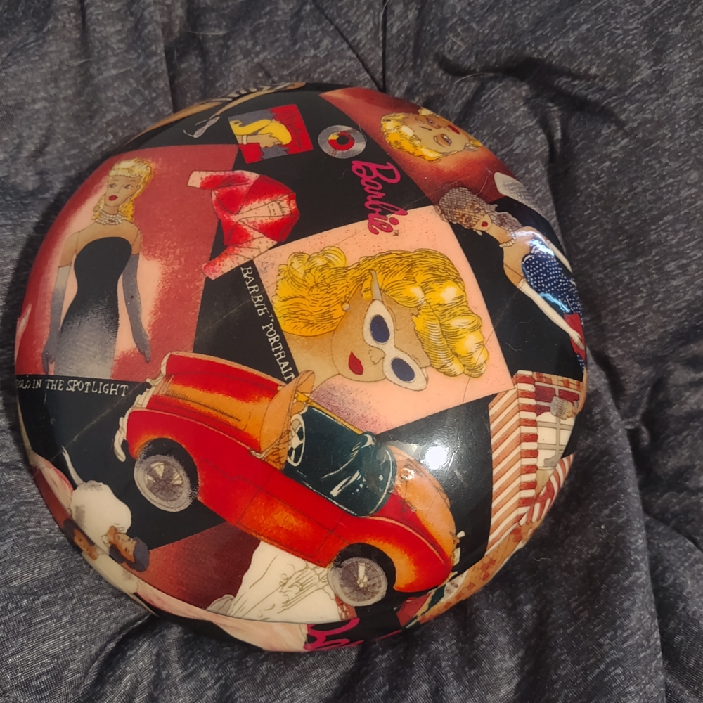 Barbie Retro Collage Decorative Plate